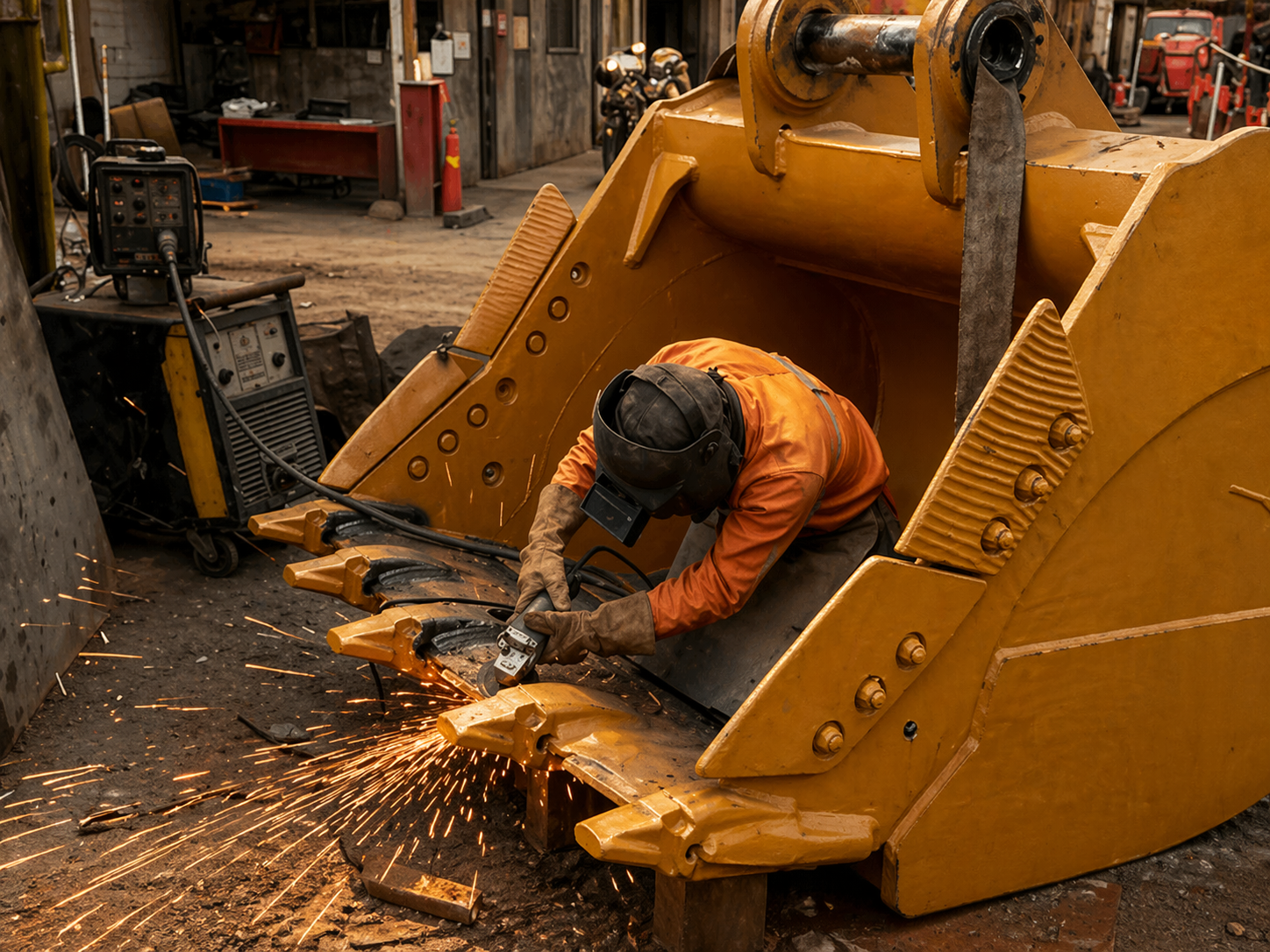 Reparación de maquinaria vial en Centenario, Neuquén